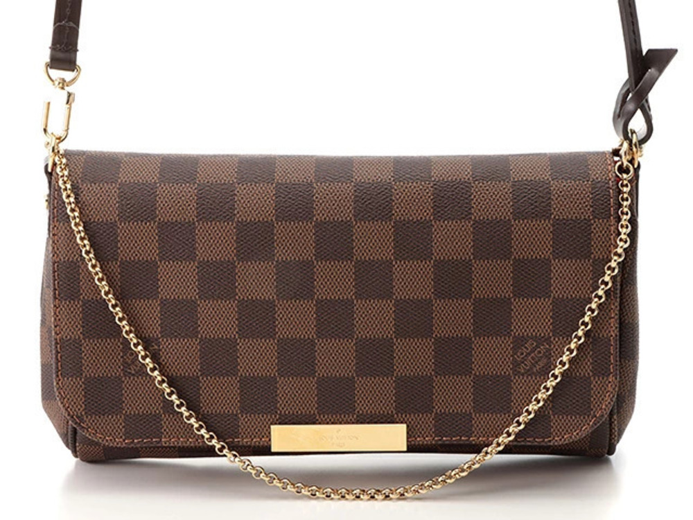 LOUIS VUITTON Favorite Damier Ebene Brown I